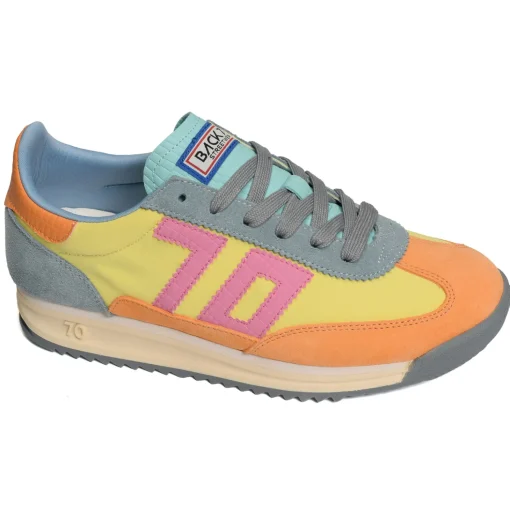 BARKLEY JOGGER MULTI SUEDE Orange Multicolore