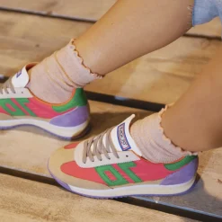 BARKLEY JOGGER MULTI SUEDE Beige Multicolore