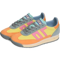 BARKLEY JOGGER MULTI SUEDE Orange Multicolore
