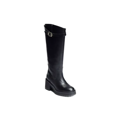 BELT BUCKLE LONGBOOT 6657 Noir