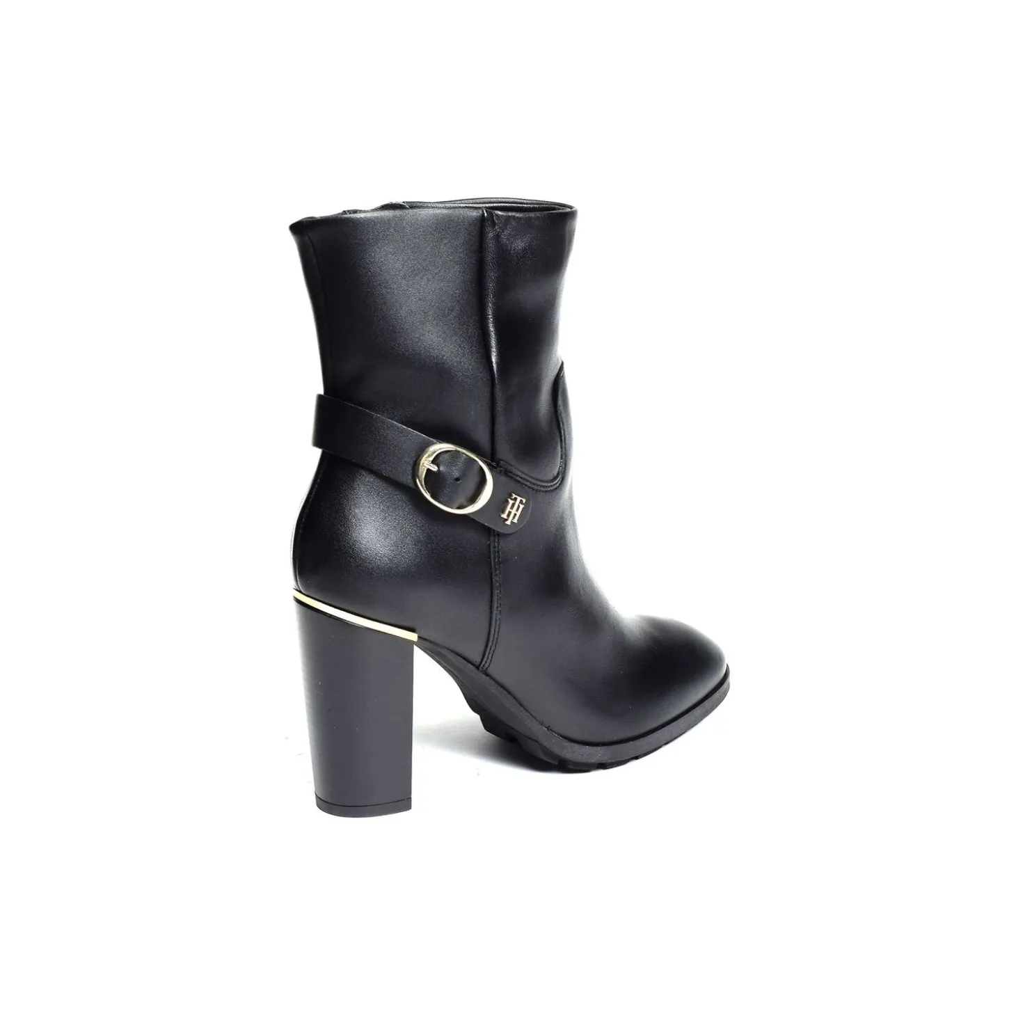 BELT HIGH HEEL BOOT 6768 Noir