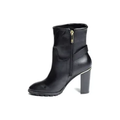 BELT HIGH HEEL BOOT 6768 Noir