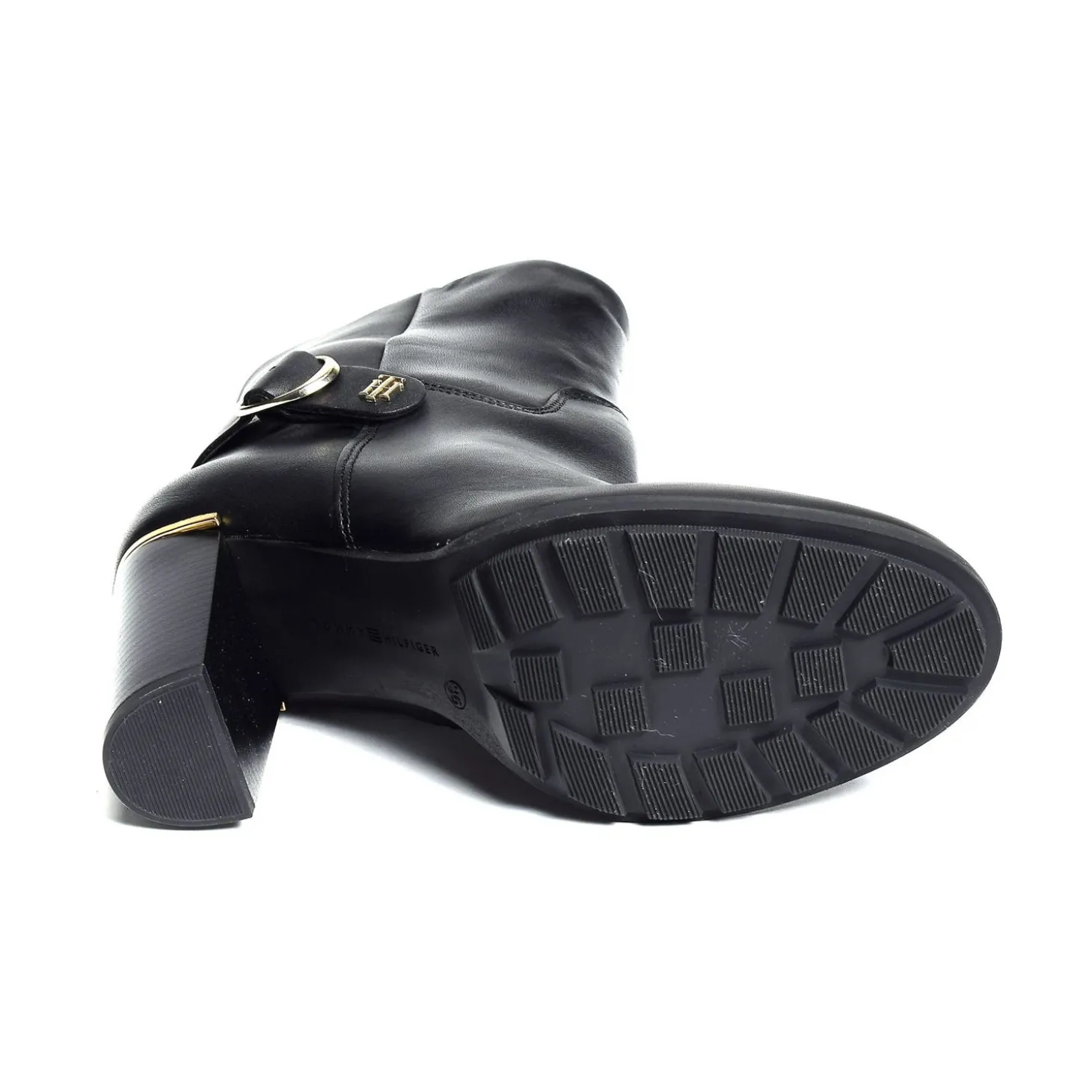 BELT HIGH HEEL BOOT 6768 Noir