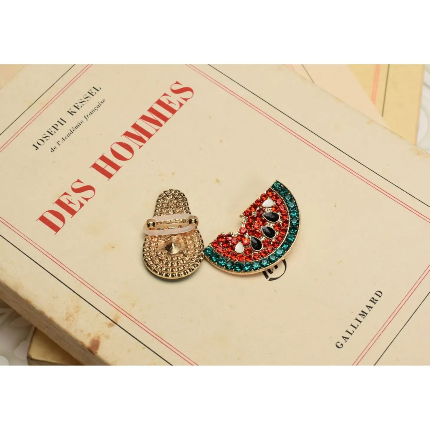 BIJOU AVOCAT PASTEQUE Multicolore