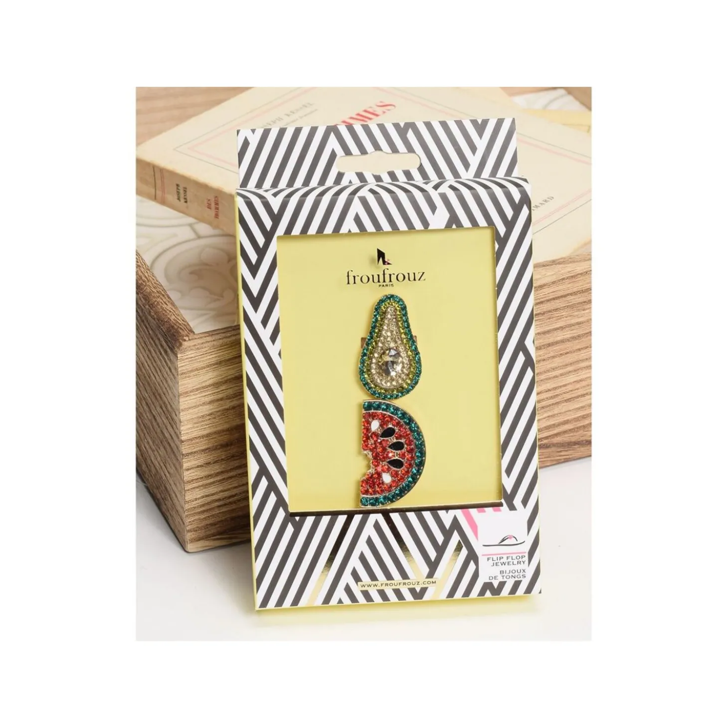 BIJOU AVOCAT PASTEQUE Multicolore