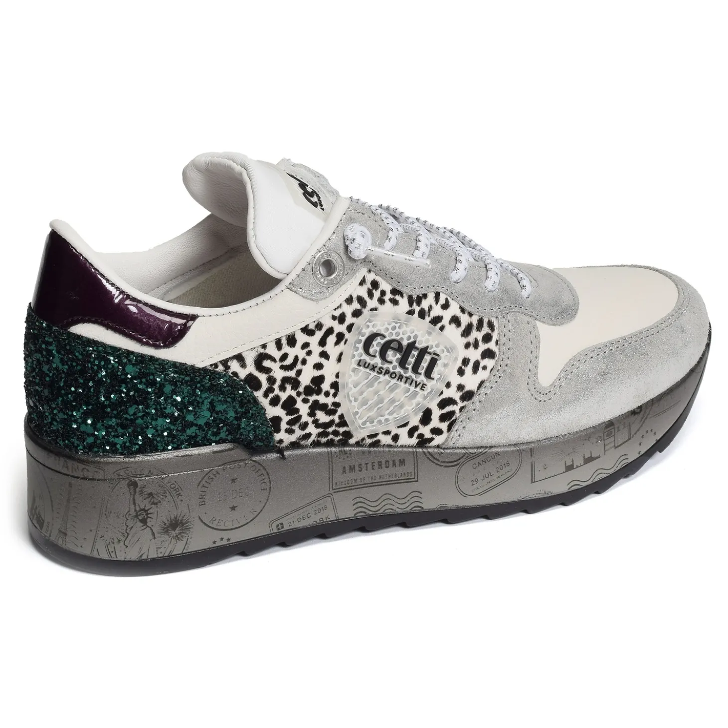 C1368 W Blanc Léopard