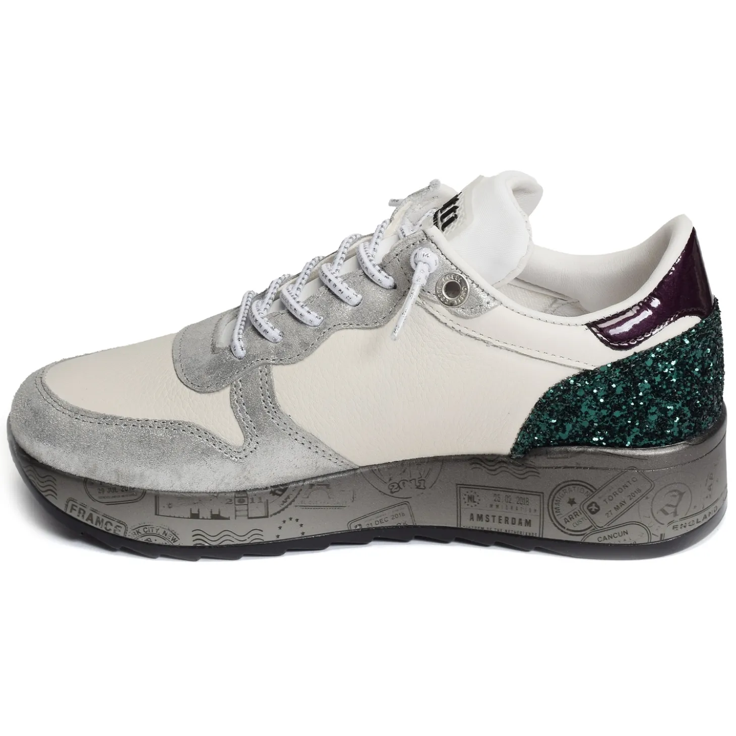 C1368 W Blanc Léopard