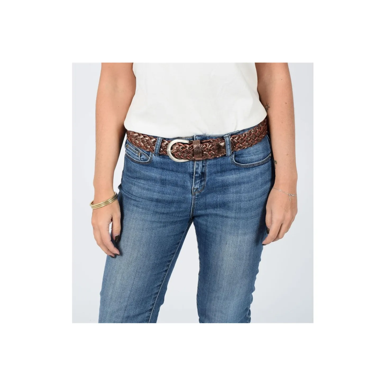 CEINTURE BL408 Bronze