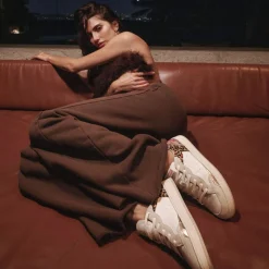 CHELSEA Blanc Léopard