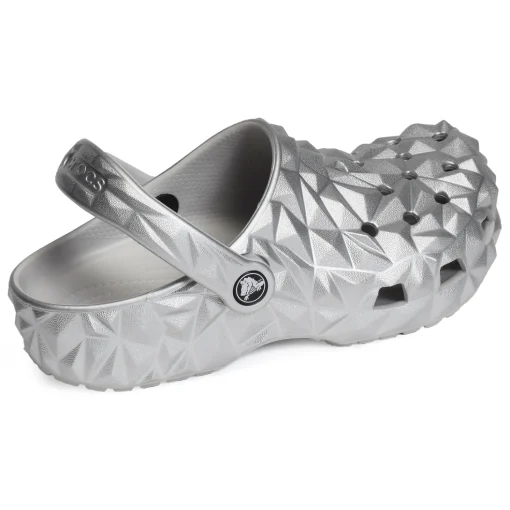 CLASSIC GEOMETRIC CLOG Argent