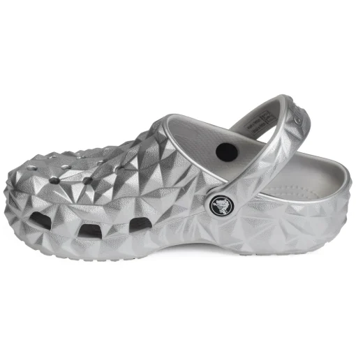 CLASSIC GEOMETRIC CLOG Argent