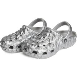 CLASSIC GEOMETRIC CLOG Argent