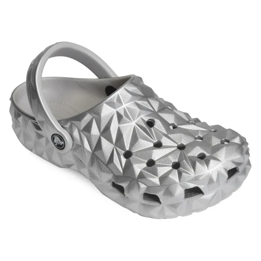 CLASSIC GEOMETRIC CLOG Argent