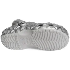 CLASSIC GEOMETRIC CLOG Argent