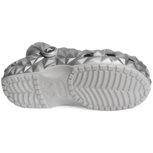 CLASSIC GEOMETRIC CLOG Argent