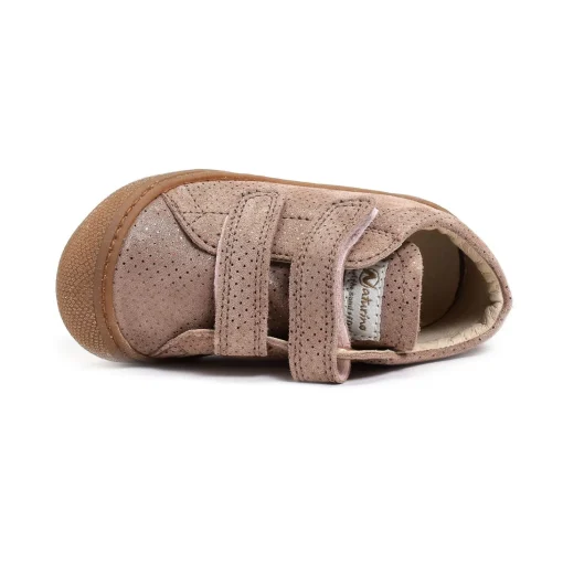 COCOON GIRL VELCRO VELOURS Rose