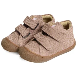 COCOON GIRL VELCRO VELOURS Rose Platine