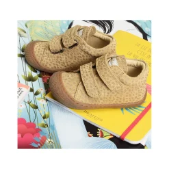 COCOON GIRL VELCRO VELOURS Sand