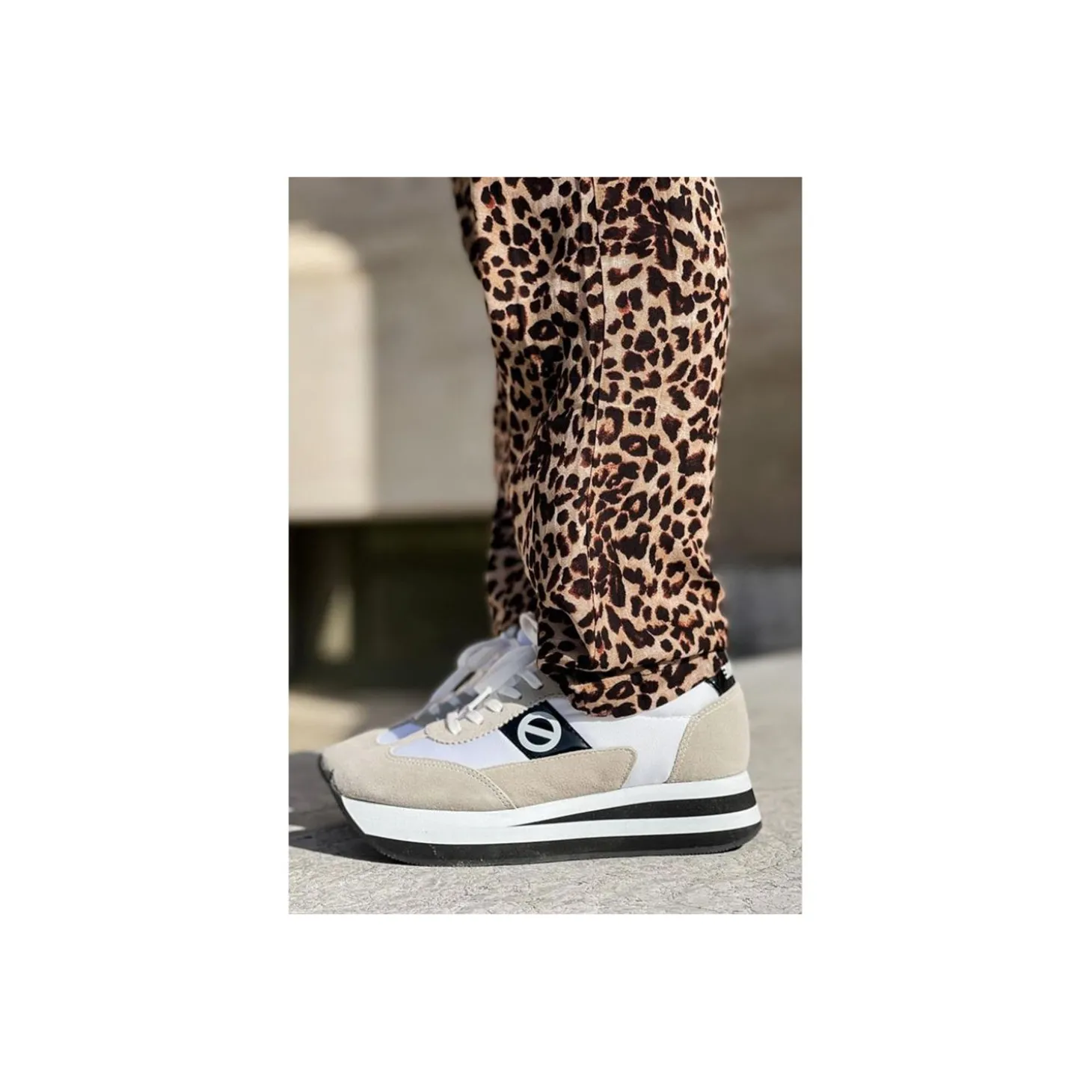 FLEX M JOGGER Blanc Beige