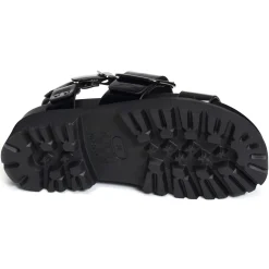 JUNE ANKLE Verni Noir