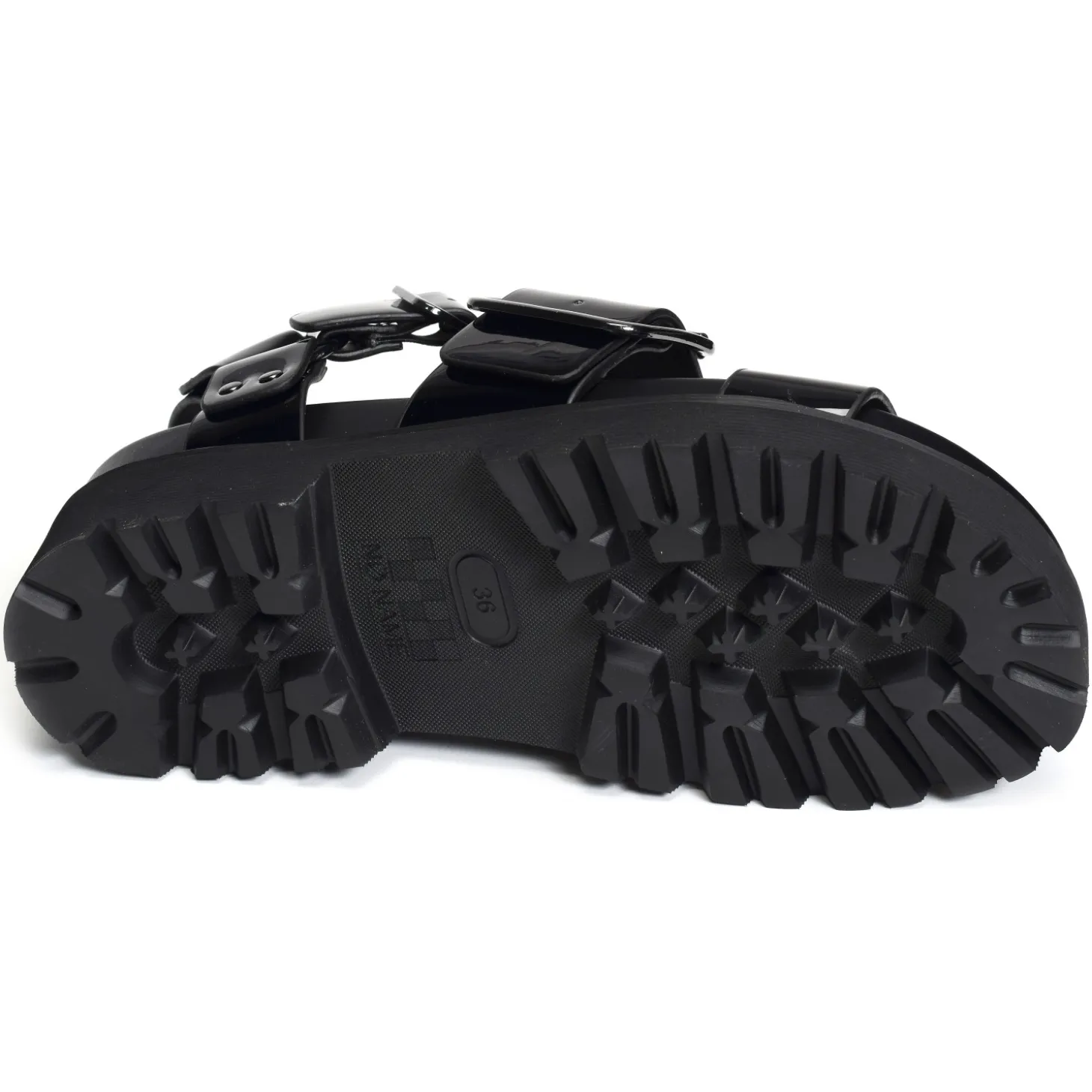 JUNE ANKLE Verni Noir