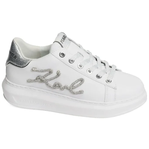 KAPRI SIGNIA RHINESTONE Blanc Argent