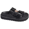 KNIFE DBL BRACE MULE Noir