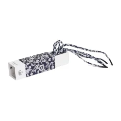 LACETS LIBERTY Marine Blanc