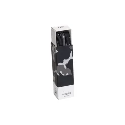 LACETS SAVAGE Noir Gris