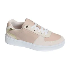 LEATHER COURT SNEAKER 7107 Rose