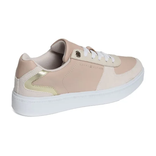 LEATHER COURT SNEAKER 7107 Rose
