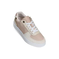 LEATHER COURT SNEAKER 7107 Rose