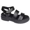LONDON VIBE SANDAL Noir