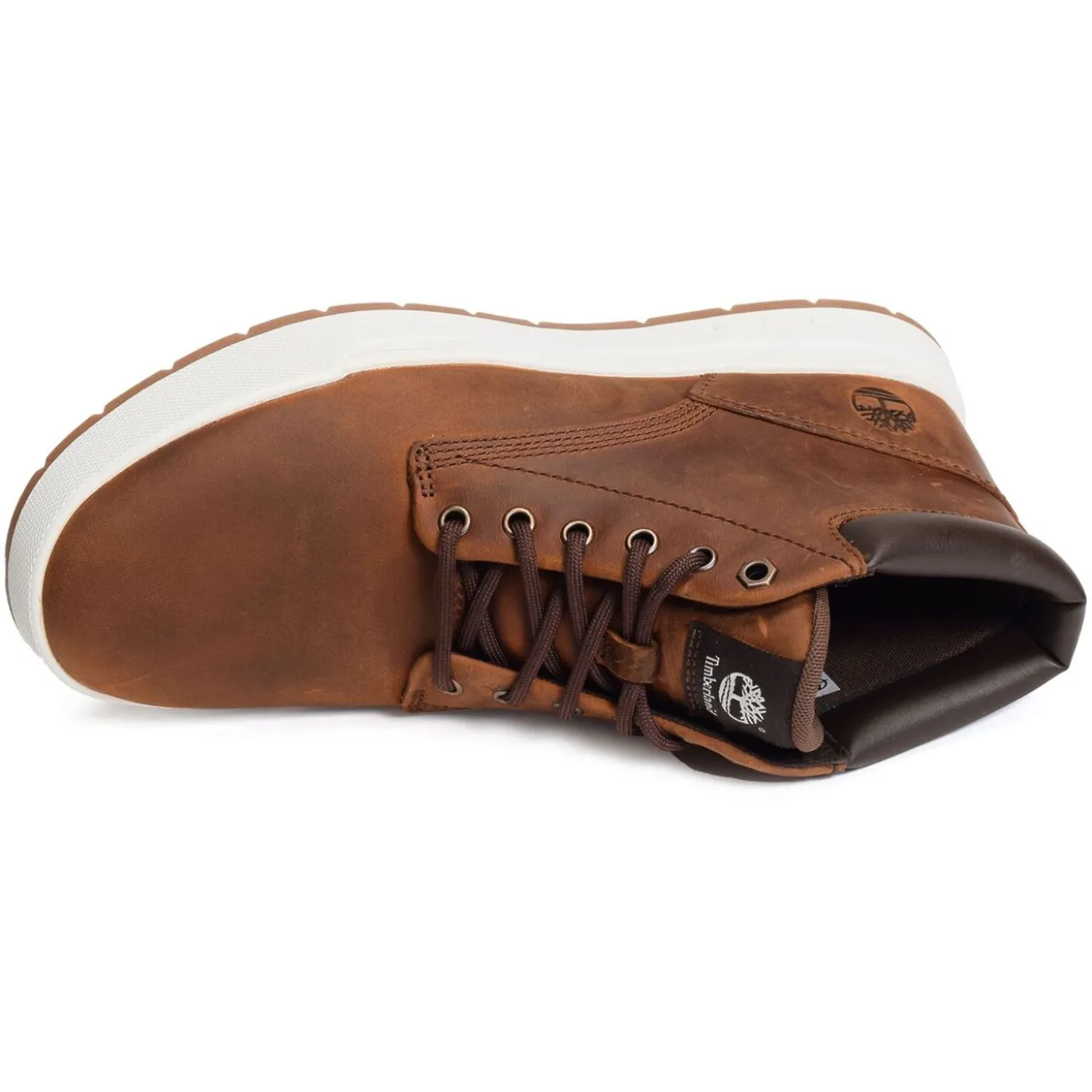 MAPLE GROVE LEATHER CHUKKA Marron