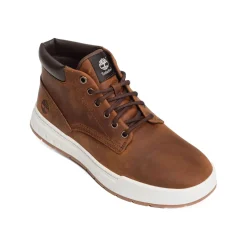 MAPLE GROVE LEATHER CHUKKA Marron