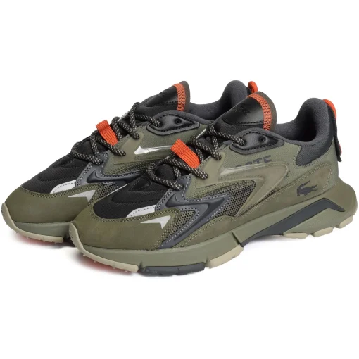 MENS L003 NEO TECH SNEAKERS Kaki