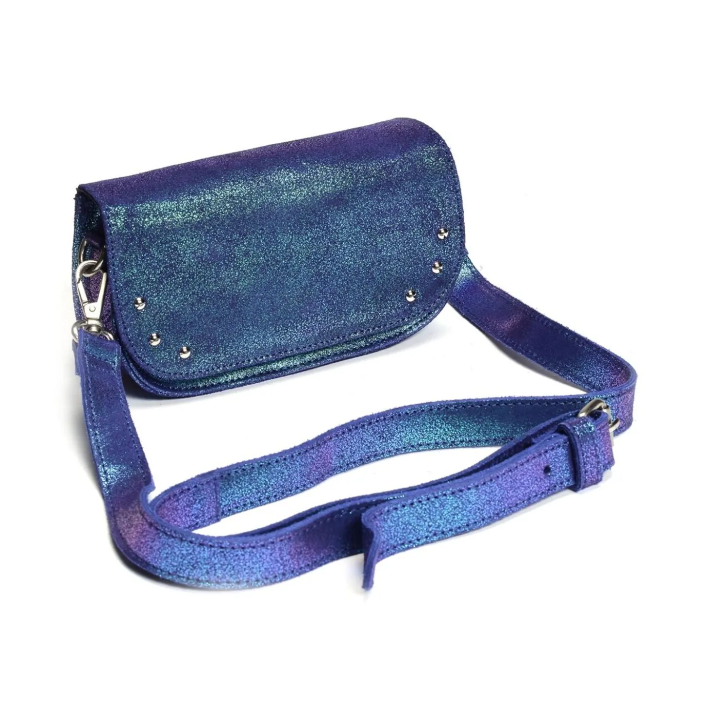 POCHETTE BANDOULIERE ALICE HE899 Bleu Multicolore