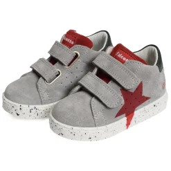 SALAZAR 3 VELCRO BOY Gris Rouge