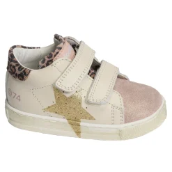 SALAZAR 3 VELCRO GIRL Blanc Rose