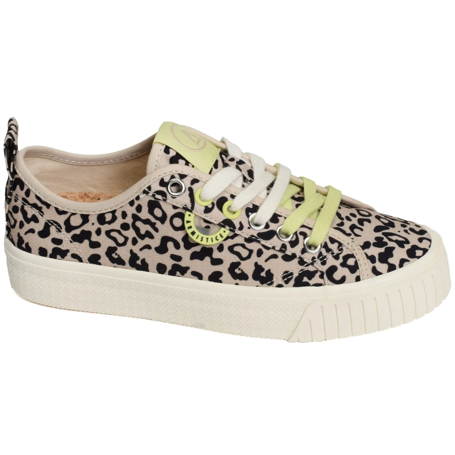 STOMP SNEAKER W Beige Léopard