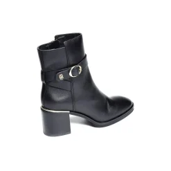 TH BELT HEELED BOOT 6766 Noir