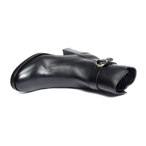 TH BELT HEELED BOOT 6766 Noir