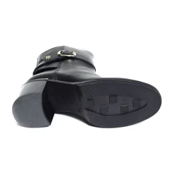 TH BELT HEELED BOOT 6766 Noir