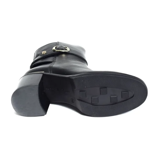 TH BELT HEELED BOOT 6766 Noir