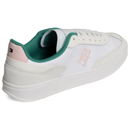 TH HERITAGE COURT SNEAKER 7889 Blanc Vert