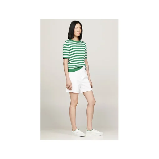 TH HERITAGE COURT SNEAKER 7889 Blanc Vert
