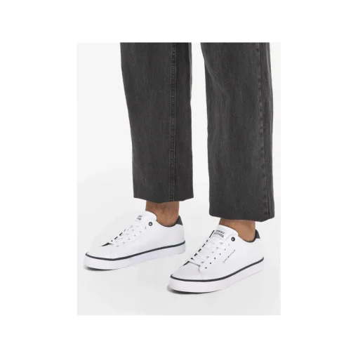 TH HI VULC CORE LOW LEATHER 5041 Blanc