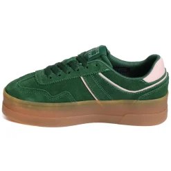 THE GREENWICH FLATFORM SUEDE 2734 Vert Rose
