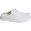 WALLY SLIP CANVAS Blanc