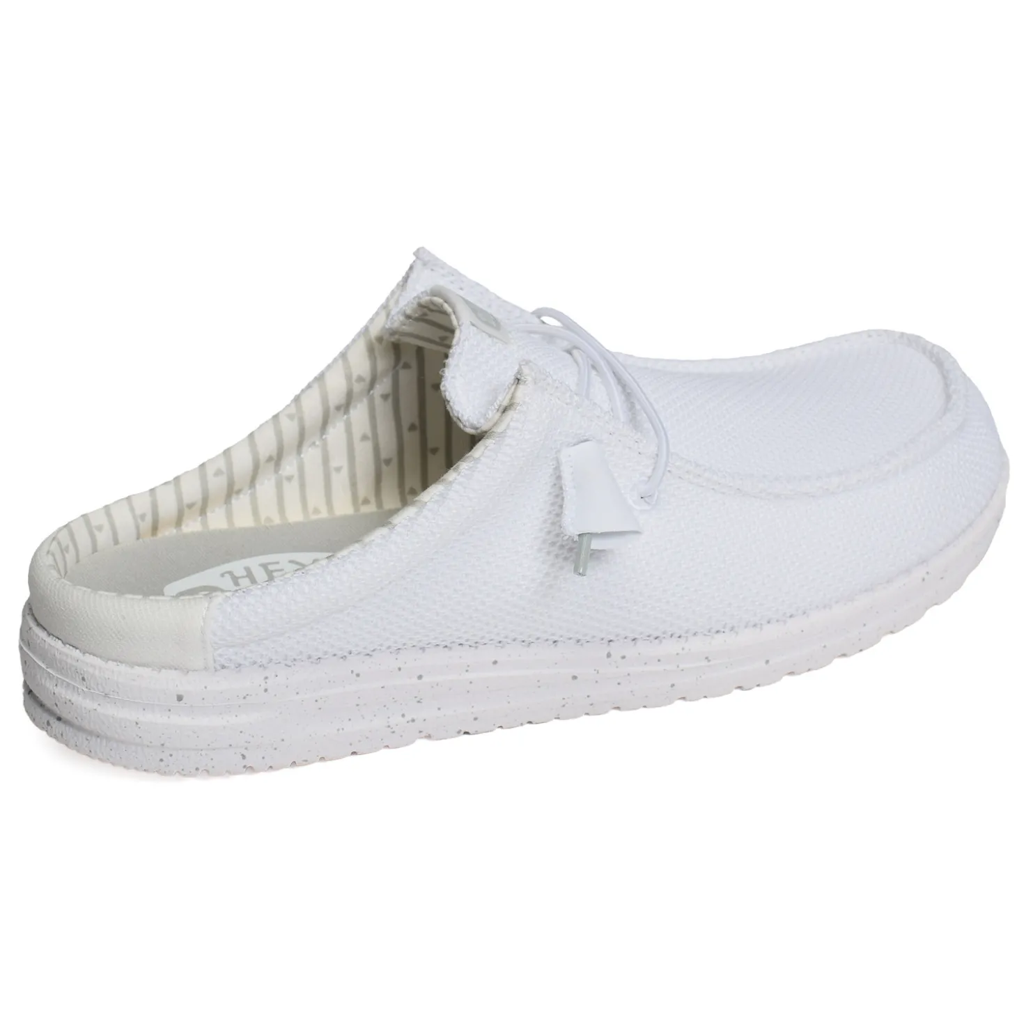 WALLY SLIP STRETCH SOX Blanc